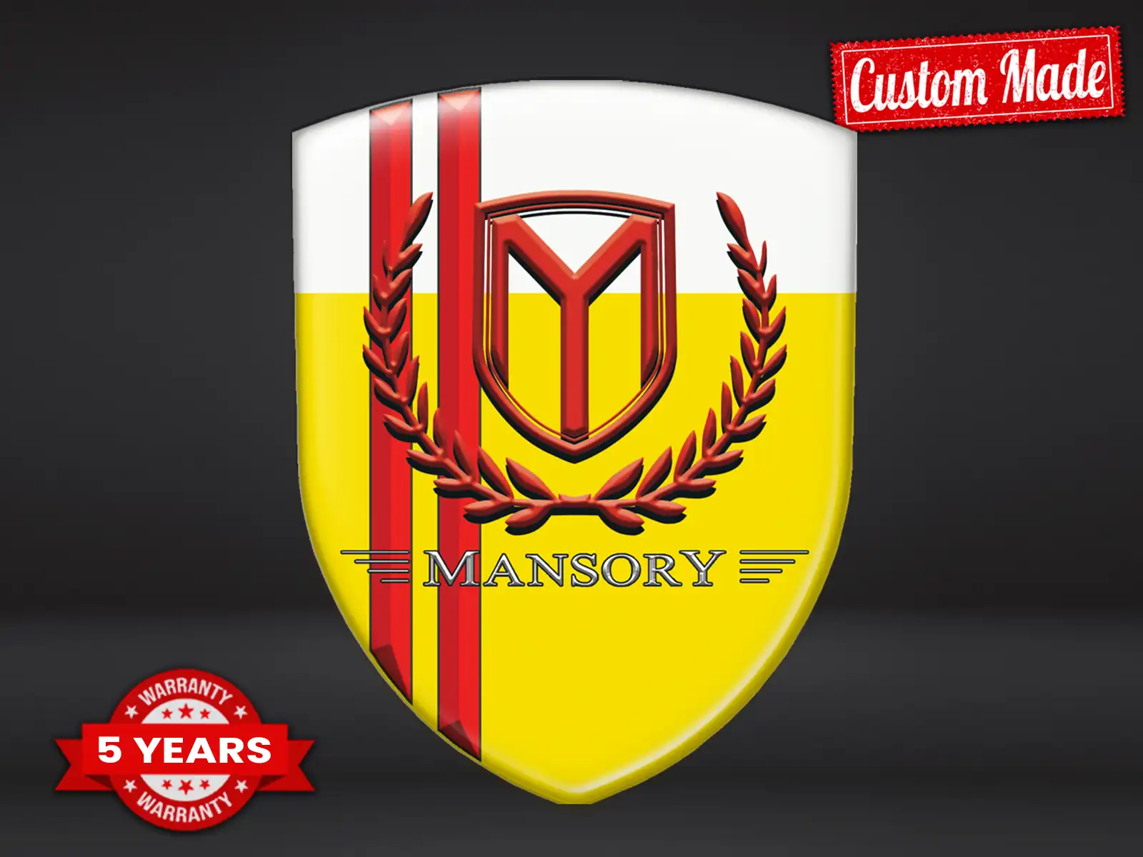 Mansory Fensteraufkleber Stil Exklusiv Auto Anpassbar